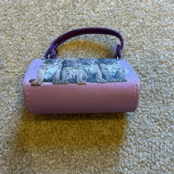 Small change pocket purse with dogs - Picture 3 of 3